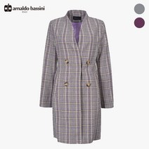 [아날도바시니] (아날도바시니) 체크 노카라자켓(AS03JK02M)