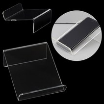 아크릴책거치대 도서거치대 전시대 받침대 (소형) 스마트폰진열대 아크릴매대