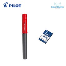 파이롯트 카쿠노 만년필 + 카트리지 5p 세트, F, R(만년필), 블루블랙(카트리지)
