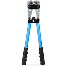 크림핑 플라이어 핸드 터미널 케이블 압착 크림퍼 클램퍼 수공구 HX-50B, 크림핑플라이어+터미널60pcs
