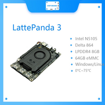 라떼판다 lattepanda 3 delta - 가장 강력한 WindowsLinux 단일, 활성화되지 않은