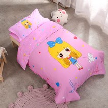 유아 낮잠 아기 알러지 이불 3종세트 순면 이 6종세트 입원 침대 심포함 세트, 10 핑크