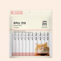 바우와우 무마진 짜먹는 고양이 간식 40p, 연어, 480g, 1개