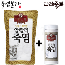 [인산가 건강간식 샘플증정] 인산가 4회 알칼리죽염 분말 1kg+250g 죽염본가 인산죽염 /요리 양치 코세척 가글 [정품 판매자 사업자번호: 660-58-00496]