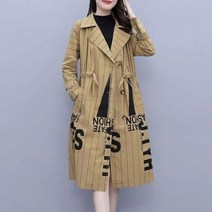 봄 Sutumn 트렌치 코트 중간 길이 스포츠 용 재킷 대형 5XL 인쇄 패션 겉옷