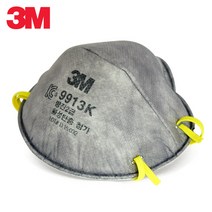 3M 2급(활성탄) 9913K 방진 산업용 마스크, 20개(1BOX)
