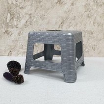 대나무 의자 중 은색, 본품