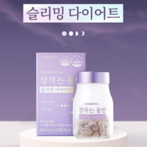 수면다이어트 잠자는동안 카테킨 500mg 숙면관리, 1통, 60정