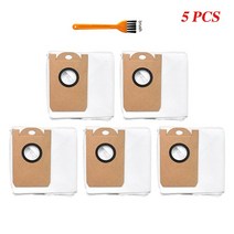 여과포 공조기 필터 Lenovo T1 Pro LR1 PRO 로봇 진공 청소기 부품 액세서리 필터 브러시 걸레 천 먼지 봉, 5PCS Dust Bag