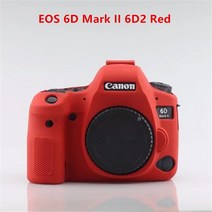 소프트 실리콘 아머 카메라 가방 케이스 커버 캐논 EOS 5D 마크 II III IV 5D2 5D3 5D4 6D 마크 II 6D2 7D, 19 6DMark II 6D2 Red