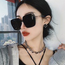 여성 편광 선글라스 빈티지 트렌드 네크라인 슬림핏 자외선 차단선글라스녀