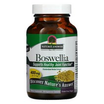 Natures Answer 보스웰리아 추출물 400mg 90캡슐, 1개, 기본