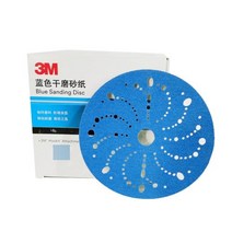 샌딩페이퍼 전동사포 샌드페이퍼 6 인치 다공성 블루 샌딩 디스크 150mm 후크 및 루프 궤도 로터 연마 사포 페스툴 자동차 퍼티 도구에 적합, P320+10 PCS