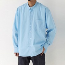 뉴메이드 / 여름 헨리넥 린넨 셔츠 / 빅사이즈 2XL 3XL