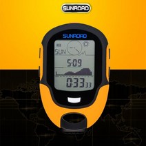 방수 FR500 LCD 디지털 고도계 기압계 휴대용 다기능 야외 컴퍼스 캠핑 하이킹 등산 도구, FR510(GPS+ 고도계)