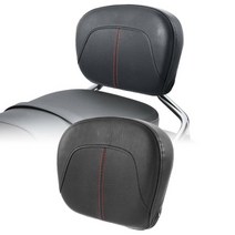 슈퍼커브등받이 할리 투어링 스트리트 글라이드로드 글라이드로드 킹 용 오토바이 스티치 승객 패드, 없음