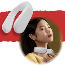 목걸이형 온열기 온풍기 넥밴드 휴대용 넥히터 목난로, 핑크