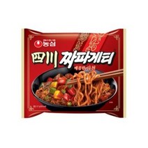 농심 사천 짜파게티 봉지, 137g, 40개
