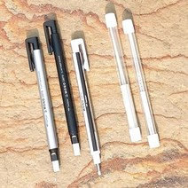 톰보 펜타입 초정밀 지우개-모노 제로+리필 세트, 라운드 KUR11 블랙