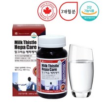 알콜성 지방간 영양제 밀크씨슬 실리마린 - 식약처 간에좋은, 1통, 90정