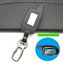 키케이스 가죽 키 커버 M7 / M8 / M9 케이스 Scher-khan Magicar 8/9/10/11/12 101 LCD 양방향 LCD, 01 Black line M7