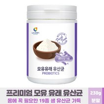 모유 유래 유산균 락토바실러스 비피도 박테리움 타 먹는 모유 유상균 가루 분말 프로 바이오 스틱 프리바이오틱스 파우다 230g, 230g X 2개