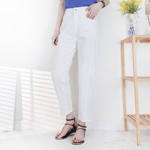 103st 배기핏 절개 스판 밴딩 면 바지 여성 팬츠 3컬러/S~3XL 빅사이즈