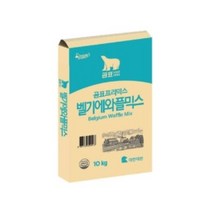 0128. [주문제품] 곰표 와플파이 믹스 / 와플믹스 벨기에와플믹스 10kg, 1개
