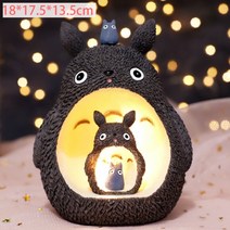 선물용 크리스마스 인테리어 소품 집들이 선물 공중도시 블럭 장난감 천공의성 라퓨타 오르골, 토토로화이트스타라이트라지