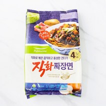 [메가마트]풀무원 생가득 직화 짜장면 4인분 1.32kg, 1개