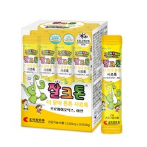 잘크톤 더 장이 튼튼 사르륵 30포 키즈 프로바이오틱스 아연, 1박스