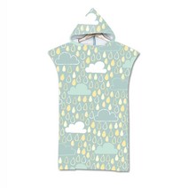 성인 인쇄 마이크로 화이버 비치 수영 서핑 변경 가운 후드 판초 타월 빠른 건조 여행 방풍 목욕 가운 cape75110cm, 9, 75x110cm