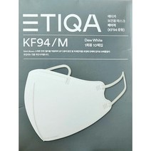 에티카 KF94 보건용 마스크 베이직 백색 중형 10매 X 3박스 총30매, 1개입, 30개