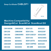 엔드그레인 나무 원목 도마 마호가니 체크무늬 우드도마 Brother ScanNCut DX Scan N Cut 2 용 5 개 디자인