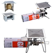 백패킹 스토브 원버너 거치대 가스버너 그릴, M