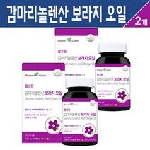 감마리놀렌산 보라지 오일 고함량 보라지유 100% 캡슐 60대 50대 40대 중년 여성 여자 엄마 갱년기 영양제 피부 혈행 개선 건강 기능식품 대용량, 2팩, 감마리놀렌산 보라지유 180정 x 6개월
