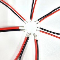UL1015 전선 케이블 AWG 22 20 18 16 14 12 10 전기선, AWG 10 적색