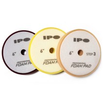 아이피오 IPO 6인치 듀얼 스폰지패드 PN8010 D6 2개입, 6인치 step1 초벌 PN8010D6