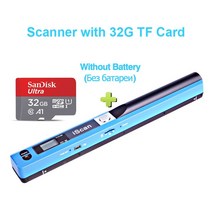 북스캐너 북스캔 책스캔 셀프북스캔 IScan01 휴대용 스캐너 A4 문서 책 펜 다채로운 미니 지원 JPEG 또는 P, 08 Blue Color with 32G