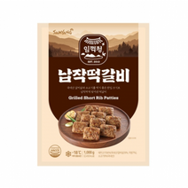 모닝하임 임꺽정 납작떡갈비1kg, 1kg, 7개