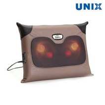 유닉스 쿠션 마사지기 UCM-520 롤링마사지기 온열램프 안마기, 없음