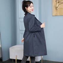여성 코트 간절기 롱코트 캐주얼 슬림핏 자켓 인박카044