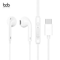 [W1F9561] bob C타입 컬러 이어폰 UERC-001 Type-C샤오미 화웨이 (62724), 상세 설명 참조, C타입이어폰(UERC001)_화이트(노트10호환X)