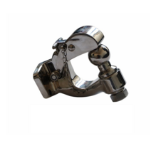 자동차 트레일러 캠핑카 연결 잭 카라반 후크 브래킷, 스테인레스 스틸 타이거 헤드 볼