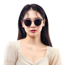 페니레인 여성추천 ANGELICA C3 블랙렌즈 하금테 선글라스