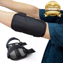 골프 팔꿈치아대 스윙밴드 엘보우 _ 2360104EA, 팔꿈치교x정기-밴드_블랙