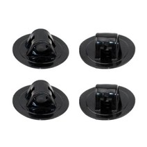 GHSHOP 풍선 카약 모터 마운트 모터 마운트 패치, PP 폴리프로필렌, 블랙
