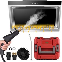 업소용 스팀 청소기 2000W 휴대용 스팀 청소기 고온 가압 증기선 주방 욕실 자동차 세탁기, 01 1500W_04 AU, 01 1500W_04 AU