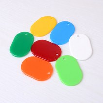 칼라 멀티플레이트 1P 컬러 키홀더 멀티 플레이트 자동차 목욕탕 번호 사물함 락커 열쇠 귀중품 보관 고리 1p, 주황