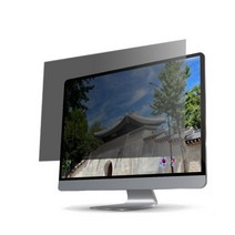 나노블라인드 사생활보호 정보보안필름 모니터 커브드 모니터 전사이즈 프라이버시필름 화면보호필름, 34W-C(808x341), 1개